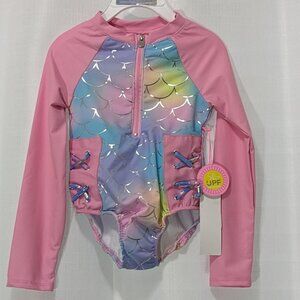 YOUNG HEART  Swim One  Piece Multi-Color  Size 3T NWT